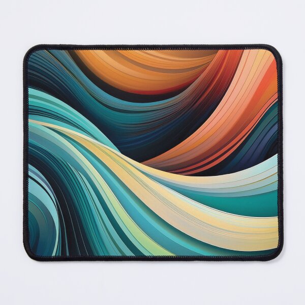 Item preview, Abstract Flow State Waves | Dynamic Colorful Swirls | Modern Artistic Motion designed and sold by KAYJAY DESIGNS.