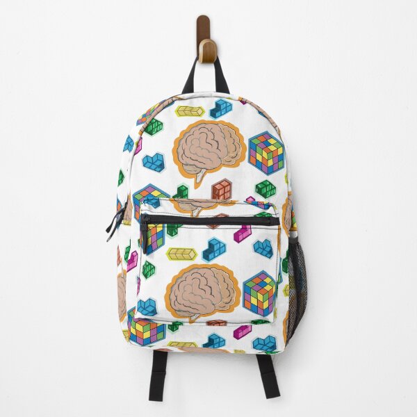 Item preview, Toy Brain, Rubik’s Cube, and Tetris Blocks – Cutout Sticker Set designed and sold by CheriTanya.