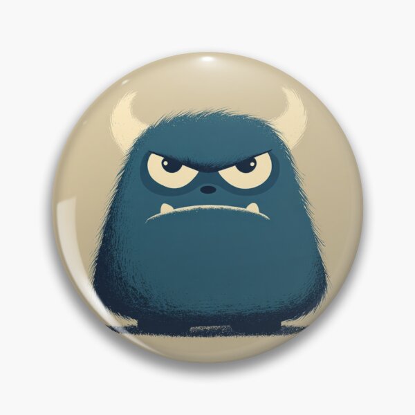 Item preview, Blue Crumbles Grumbles Monster  designed and sold by Zen Candy 3000 Travis Nicholas Zariwny.