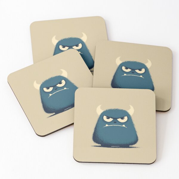 Item preview, Blue Crumbles Grumbles Monster  designed and sold by Zen Candy 3000 Travis Nicholas Zariwny.