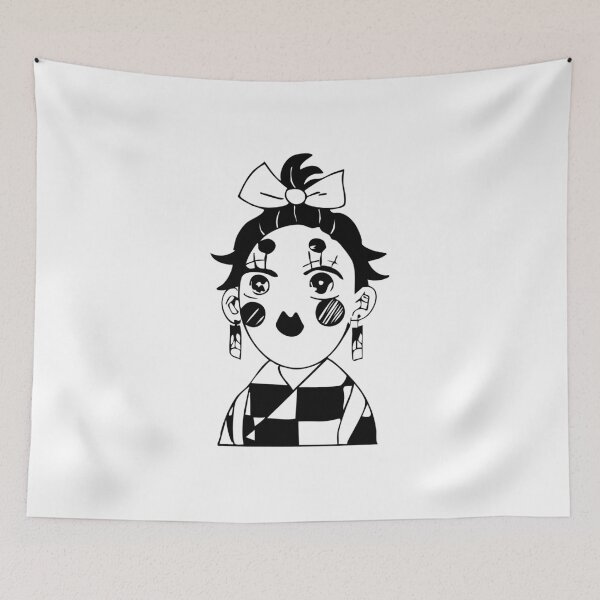 Item preview, Determined Beauty – Anime Ink Art designed and sold by InkStation24.