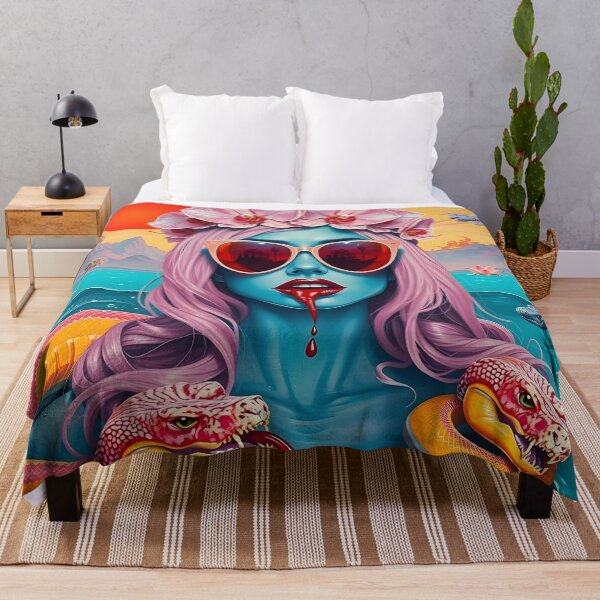 Item preview, Fantasy Female with Landscape and Snake designed and sold by Erlin Rudho.