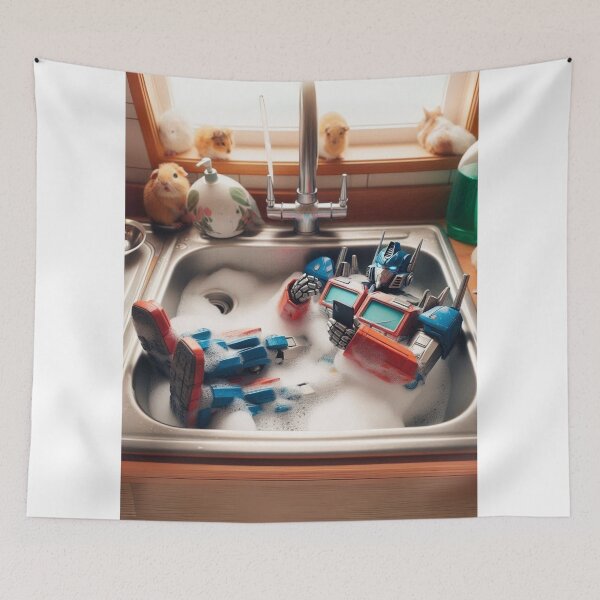 Item preview, "Autobots, Scrub Out!" designed and sold by Print Fiction.