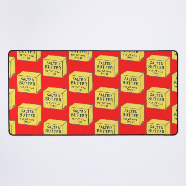 Item preview, Salted Butter Illustration Print – Fun Foodie Kitchen Art designed and sold by weirdfishes123.