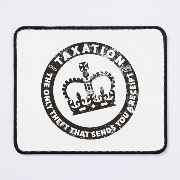 Item preview, BARNUM WORLD: TAXATION IS UNWARRANTED PROTECTION MONEY designed and sold by axelle1410.