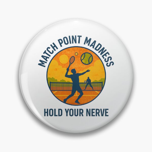 Item preview, Match Point Madness - Hold Your Nerve - Tennis designed and sold by inkNext.