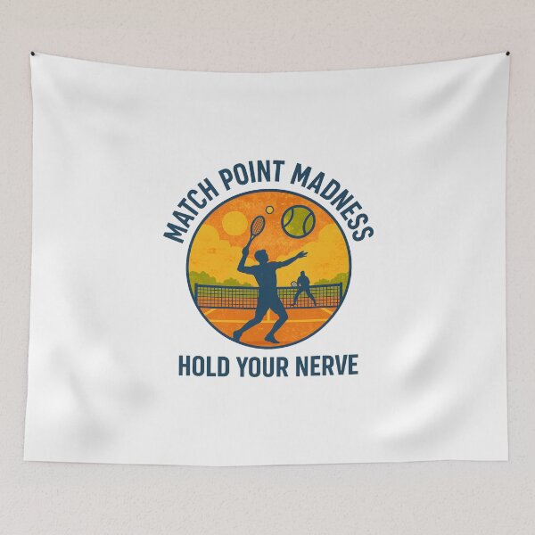 Item preview, Match Point Madness - Hold Your Nerve - Tennis designed and sold by inkNext.