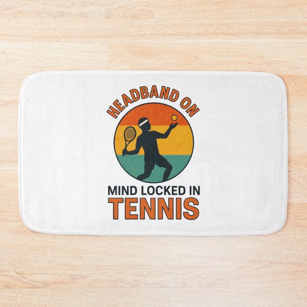Item preview, Headband On - Mind Locked In - Tennis designed and sold by inkNext.
