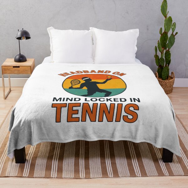 Item preview, Headband On - Mind Locked In - Tennis designed and sold by inkNext.