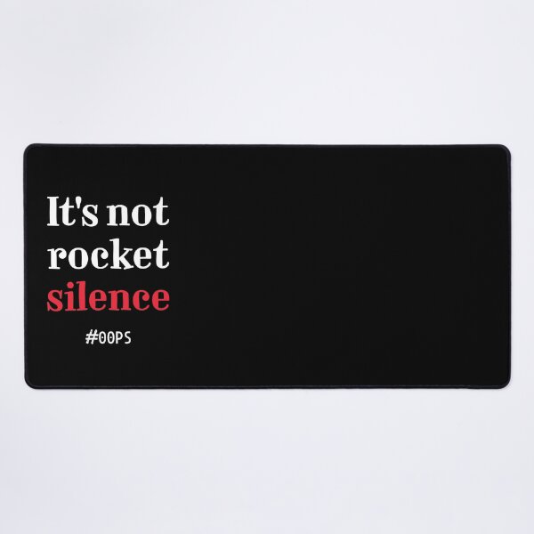 Item preview, It's not rocket silence designed and sold by PariSeine.