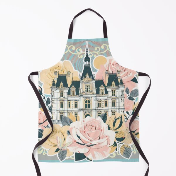Item preview, French Castle - Modern Chateaucore Aesthetic Wall Art designed and sold by Sugar Wisdom .
