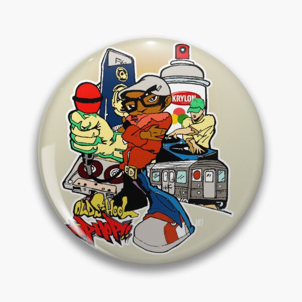 Item preview, THE ELEMENTS of Old Skool Hip Hop designed and sold by MY77Designs.