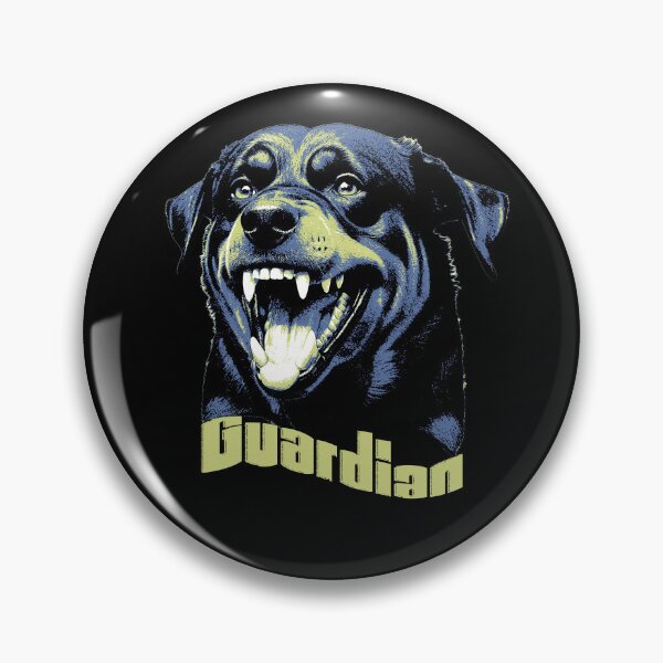 Item preview, Guardian Rottweiler — Fierce & Loyal Dog Art designed and sold by kacperartdesign.