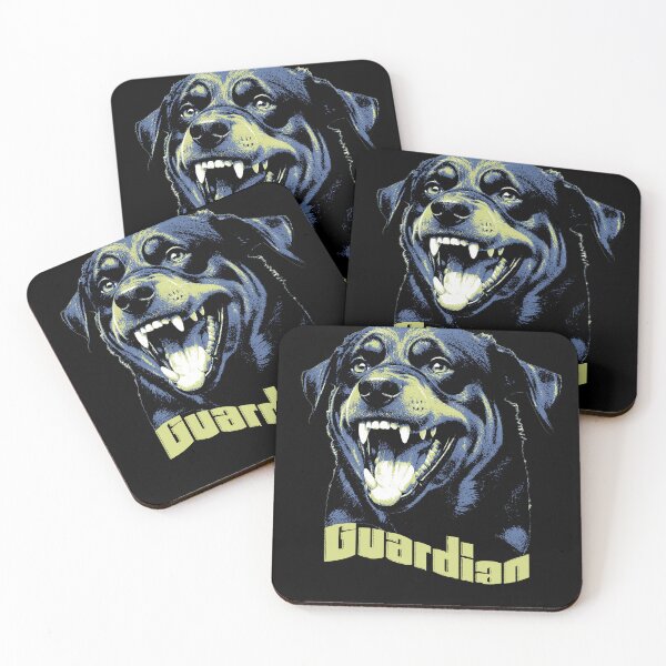 Item preview, Guardian Rottweiler — Fierce & Loyal Dog Art designed and sold by kacperartdesign.