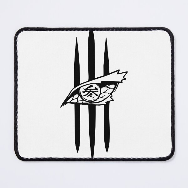 Item preview, Demon 3 eye Black Ink art designed and sold by InkStation24.