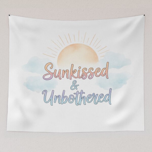 Item preview, Sunkissed Unbothered Aesthetic designed and sold by RehanInkDesigns.