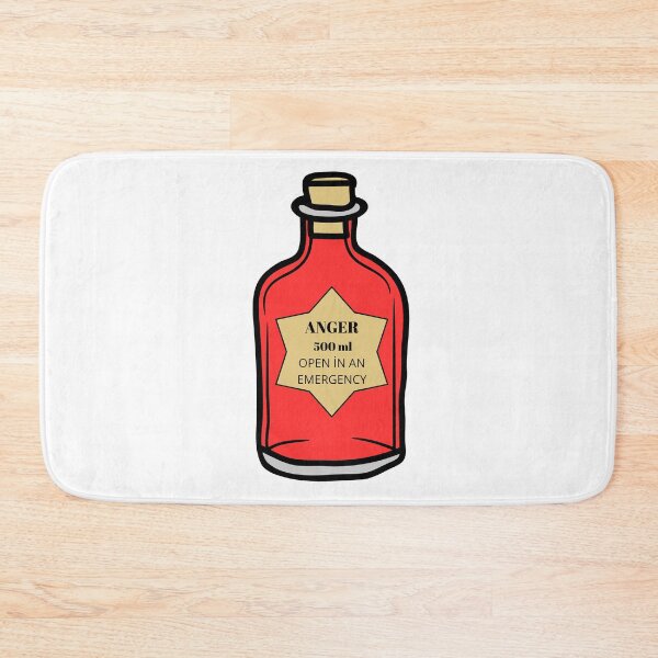 Item preview, Anger Potion – Emergency Use Only | Funny Emotion Bottle Design designed and sold by Teenomix.