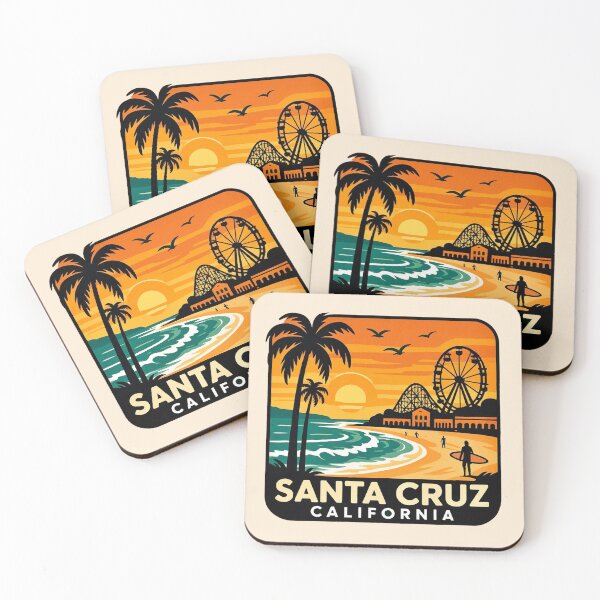 Item preview, Santa Cruz, California - Boardwalk at Sunset designed and sold by Myra365Art.