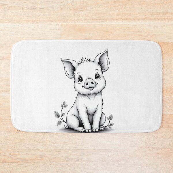 Item preview, Charming Baby Pig designed and sold by The Quiet Growth.