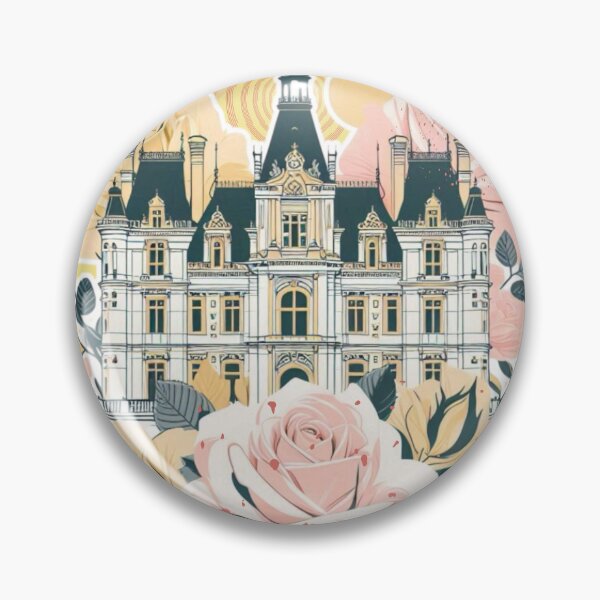 Item preview, French Castle - Modern Chateaucore Aesthetic Wall Art designed and sold by Sugar Wisdom .