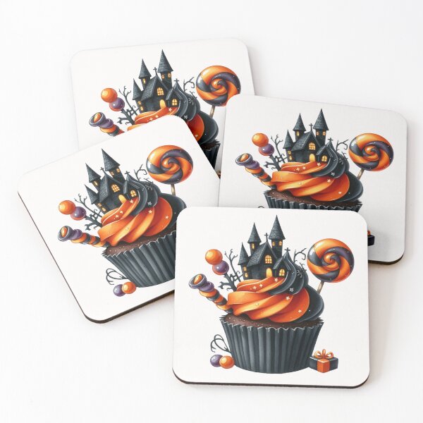Item preview, Halloween Cupcake  designed and sold by cawtoon.
