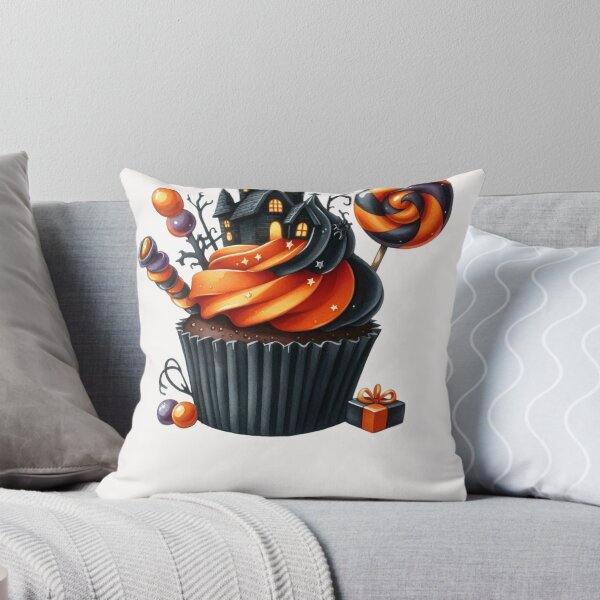 Artikelvorschau, Halloween-Cupcake entworfen und verkauft von cawtoon.