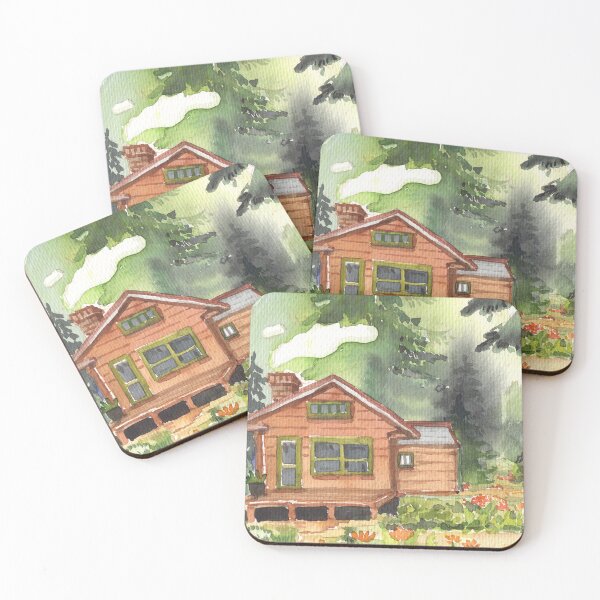 Item preview, Cabin in the forest  designed and sold by KaylaPhan.
