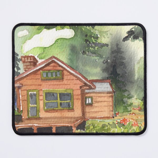 Item preview, Cabin in the forest designed and sold by KaylaPhan.