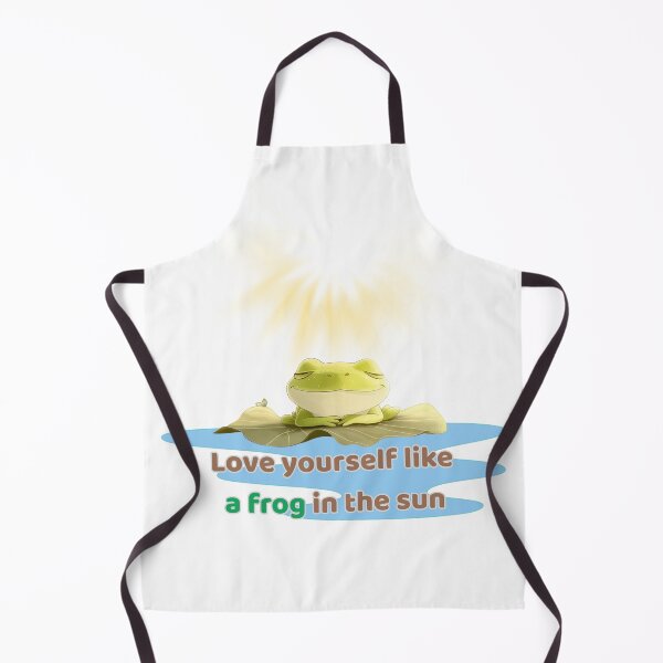 Item preview, Love Yourself Like a Frog in the Sun” – Calm Self-Love Frog Shirt designed and sold by OskArt design.