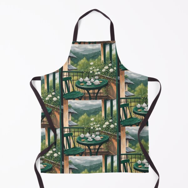 Item preview, Cool Mountain View Balcony Tea Time designed and sold by Diclebaybas.