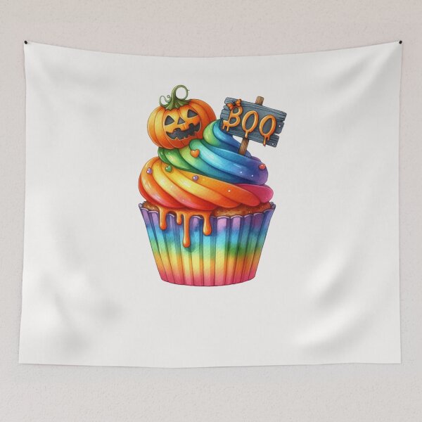 Item preview, Halloween Cupcake  designed and sold by cawtoon.