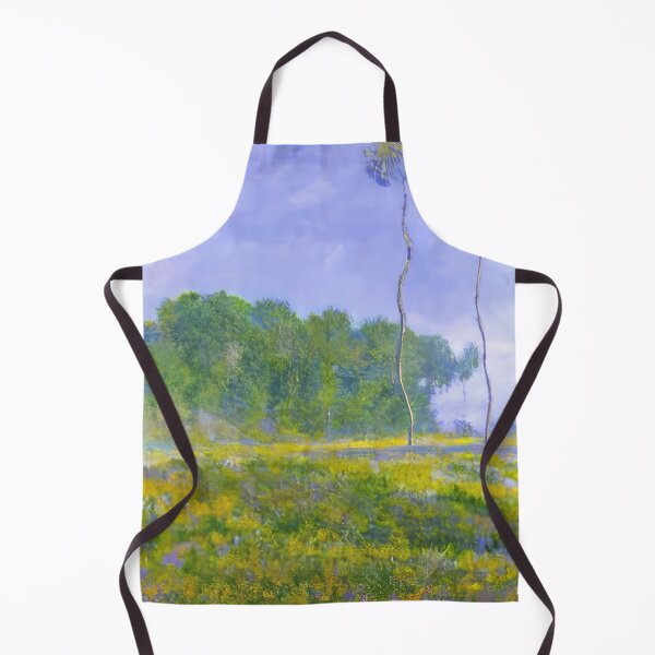 Item preview, Spring Landscape 1894 by Claude Monet designed and sold by GabyddAlessandr.