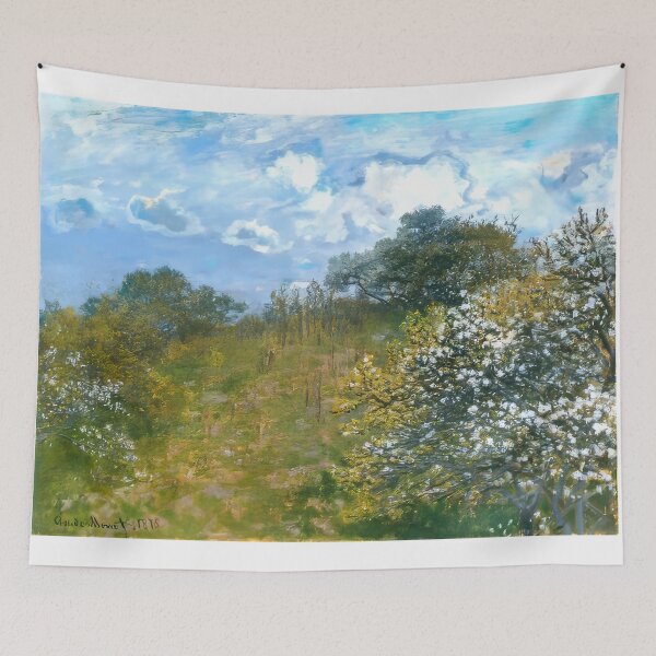 Item preview, Springtime   1873  by Claude Monet designed and sold by GabyddAlessandr.