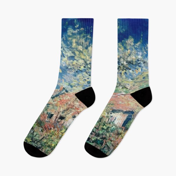 Item preview, Springtime at Giverny   1886  by Claude Monet designed and sold by GabyddAlessandr.