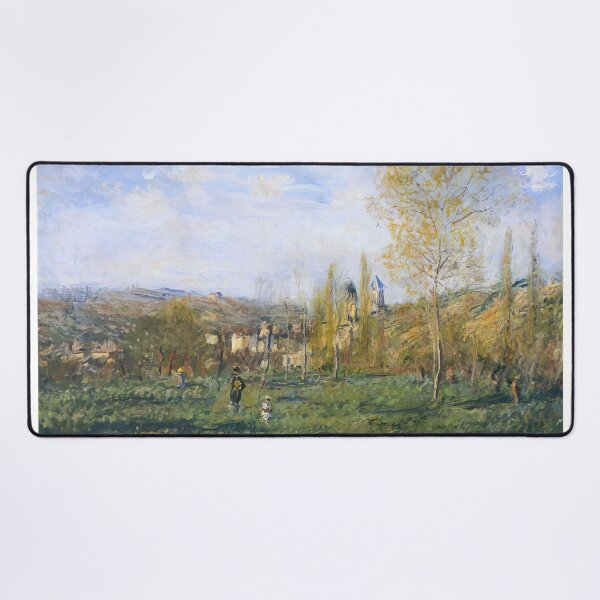 Item preview, Springtime in Vetheuil   1880  by Claude Monet designed and sold by GabyddAlessandr.