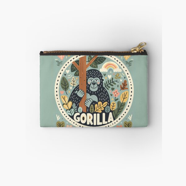 Item preview, Gorilla - Hope for Wildlife Scandinavian Folk Art by heidiannemorris © designed and sold by FOLK ART FUSION by heidiannemorris.