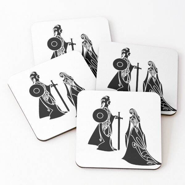 Item preview, Warrior and the Lady designed and sold by Fynwic Designs.