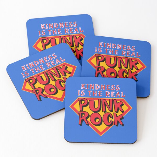 Item preview, Kindness is the Real Punk Rock designed and sold by MugshotzArt.