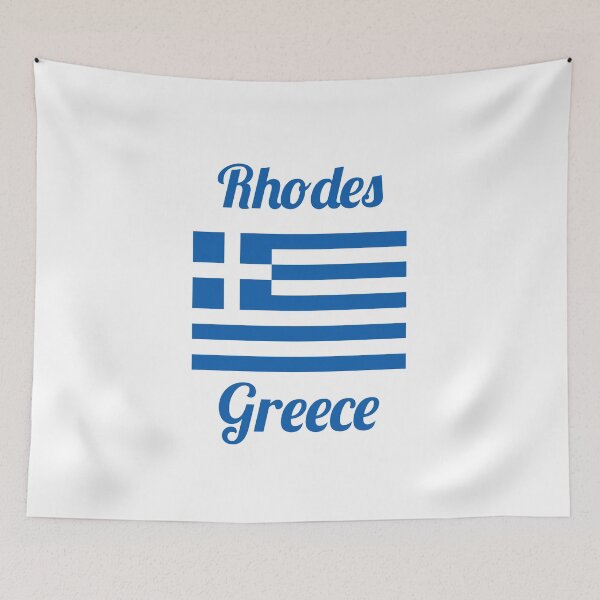 Item preview, Rhodes Greece - Stylish Prints, designed and sold by Fleetwood1994.