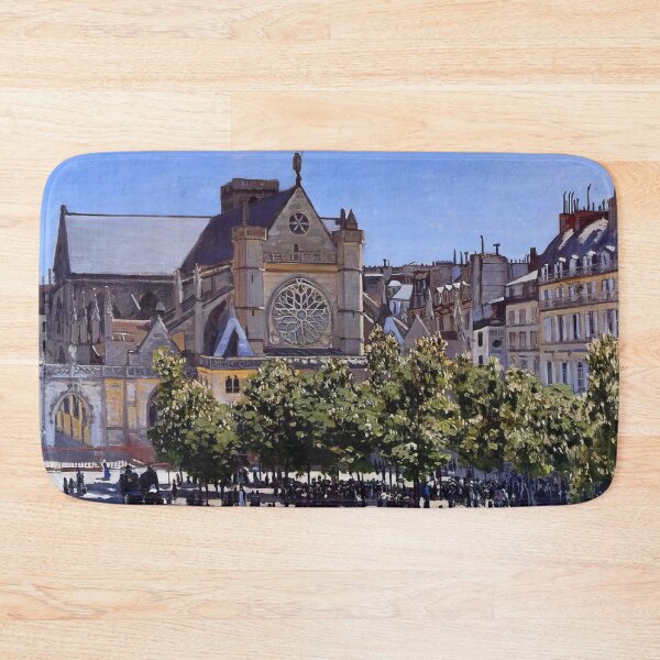 Item preview,  St. Germain l'Auxerrois à Paris   1867 by Claude Monet designed and sold by GabyddAlessandr.
