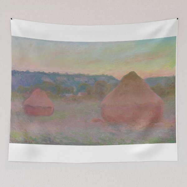 Item preview, Stacks of Wheat  End of Day Autumn)  by Claude Monet designed and sold by GabyddAlessandr.