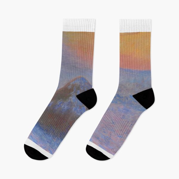Item preview, Stacks of Wheat  Sunset Snow Effect  by Claude Monet designed and sold by GabyddAlessandr.