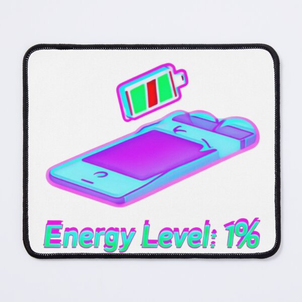 Item preview, Social Battery 1% – Introvert Mode Sticker designed and sold by Imaginarium of Chaos falcon88 .