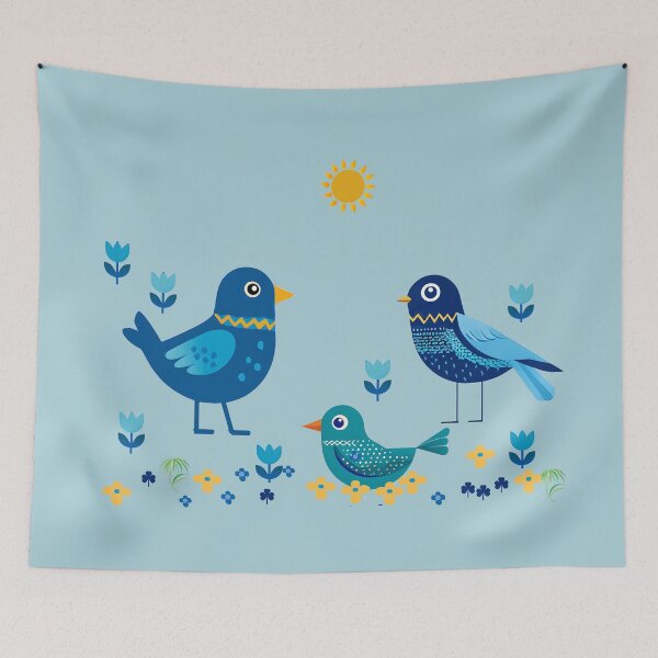 Item preview, FLORAL AND BIRD GRAPHIC DESIGN designed and sold by WendyMaree.