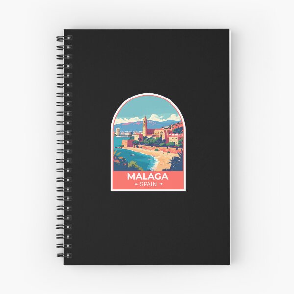 Item preview, Malaga Spain Sticker  designed and sold by TulipaGraphics.