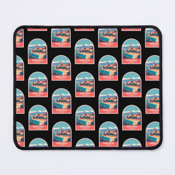 Item preview, Malaga Spain Sticker  designed and sold by TulipaGraphics.