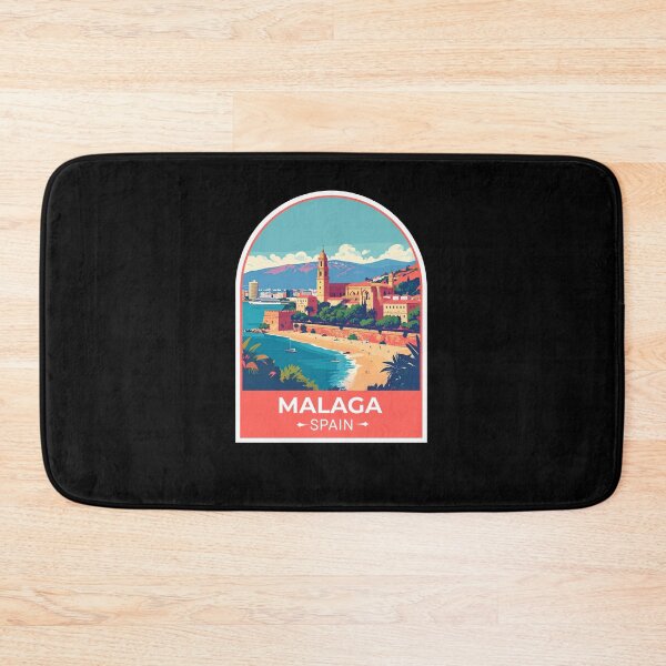 Item preview, Malaga Spain Sticker  designed and sold by TulipaGraphics.