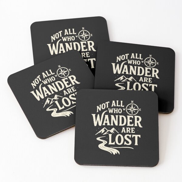 Item preview, Wanderlust Wander Lost Compass Mountain Design for Nature Lovers designed and sold by w1ckerman.