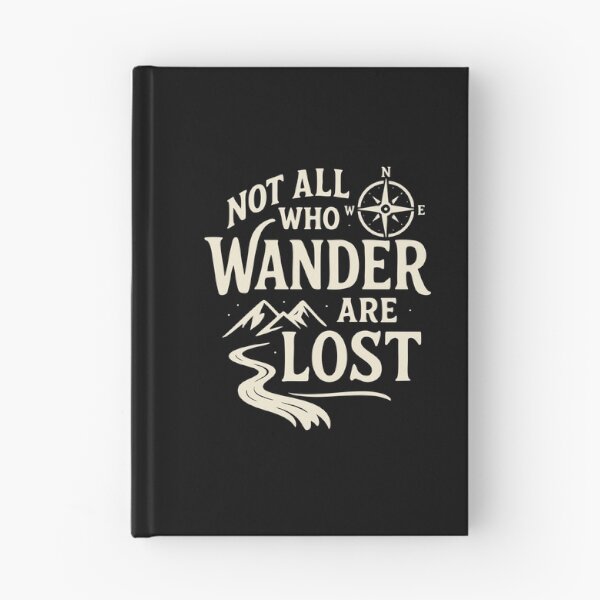 Item preview, Wanderlust Wander Lost Compass Mountain Design for Nature Lovers designed and sold by w1ckerman.