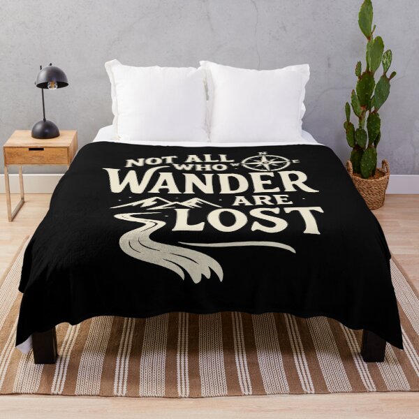 Item preview, Wanderlust Wander Lost Compass Mountain Design for Nature Lovers designed and sold by w1ckerman.